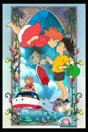 Poster of Cô bé người cá Ponyo